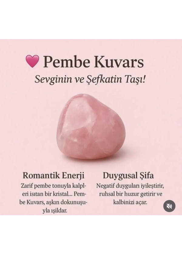 Pembe Kuvars