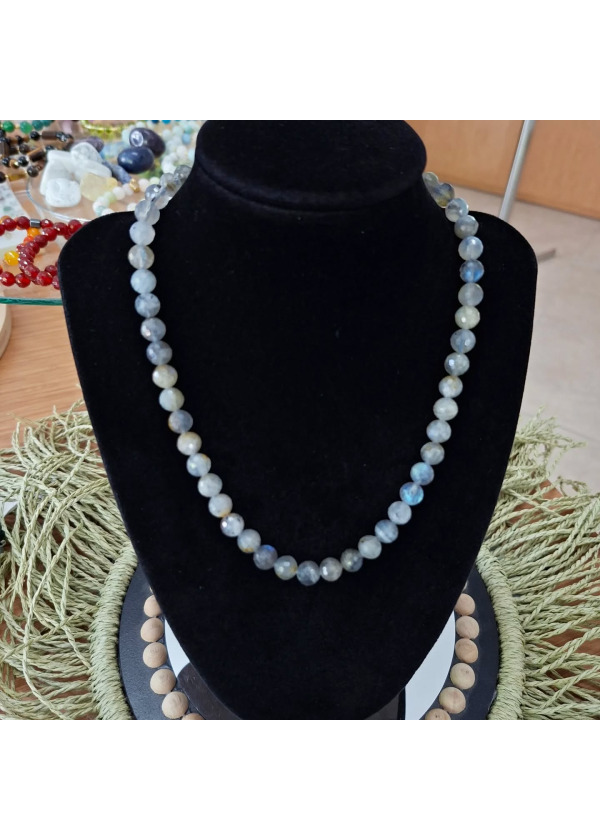 Labradorit Taşı Kolye